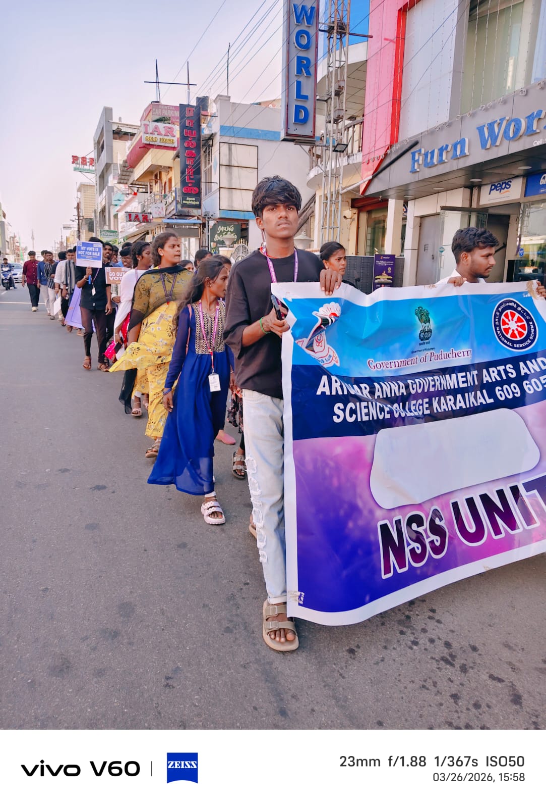 Volunteers at Rally